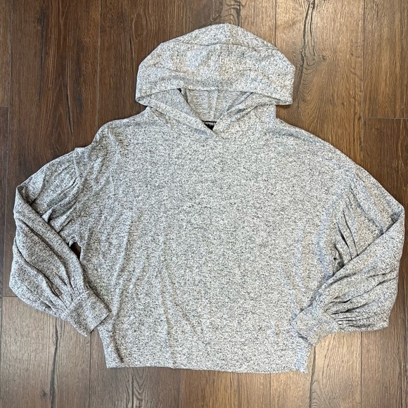Express hooded long sleeve pullover SZ SM - Picture 1 of 5